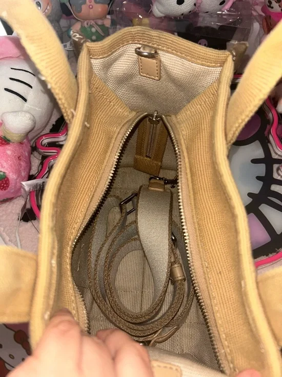 Marc Jacobs Tan Canvas 'The Tote Bag' Small Top-Handle Tote - Picture 4 of 4